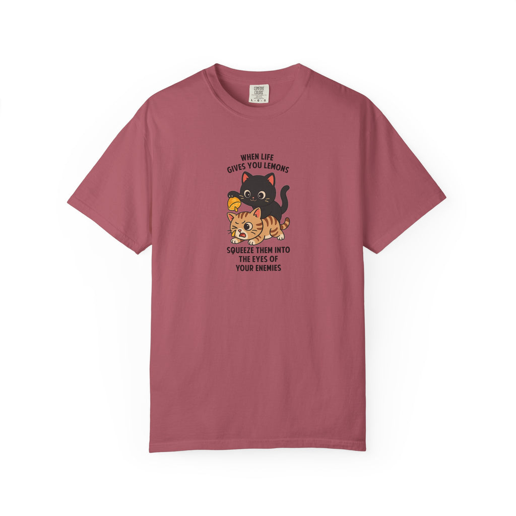 Funny Cat Cop T-Shirt — "No, I Don't Care If You Had The Zoomies" Graphic Tee