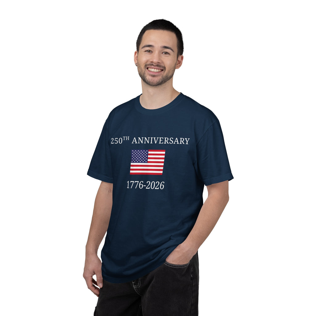 T-Shirt — 250th Anniversary USA Flag 1776-2026 Patriotic Shirt