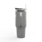 Custom 40oz Insulated Travel Mug with Handle