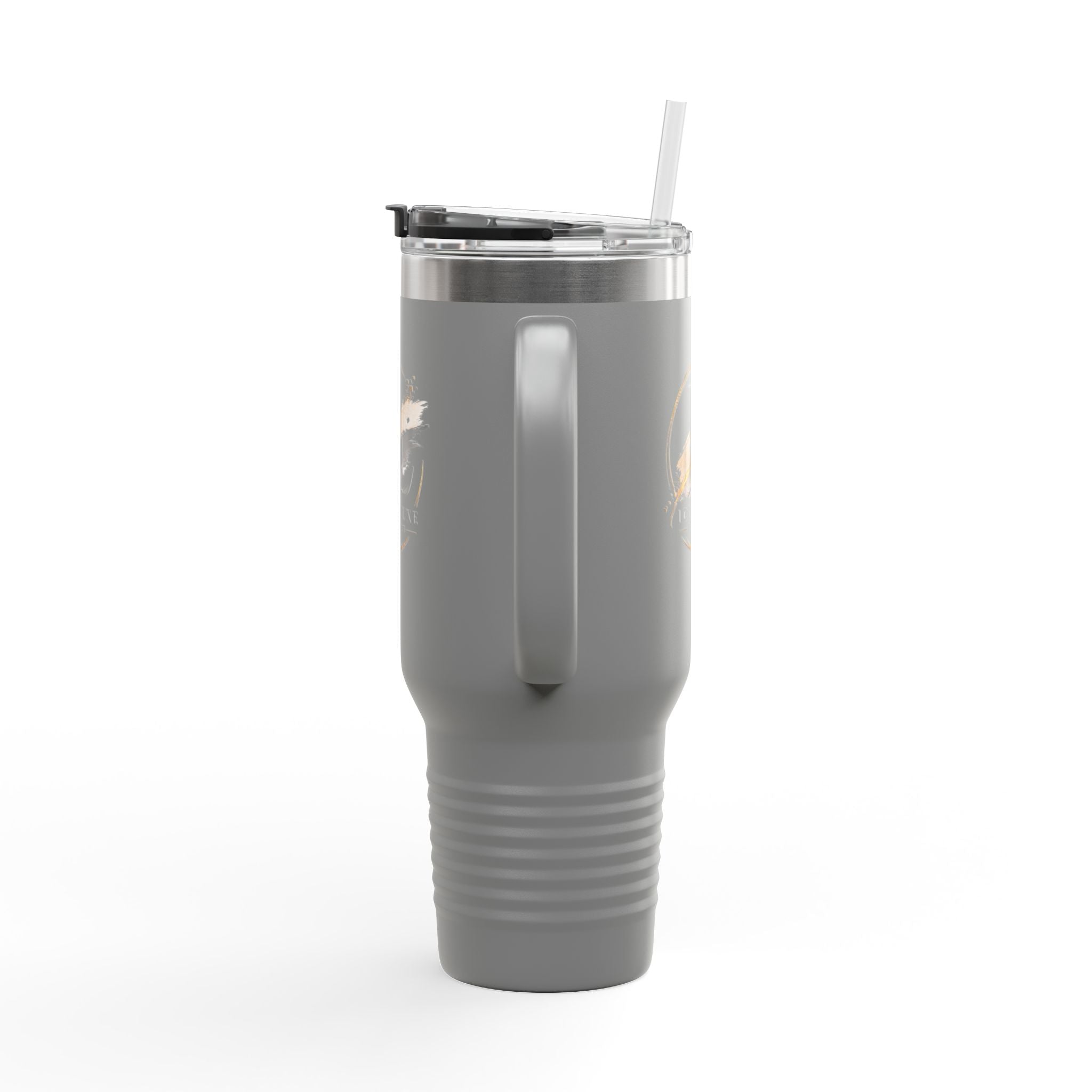 Custom 40oz Insulated Travel Mug with Handle