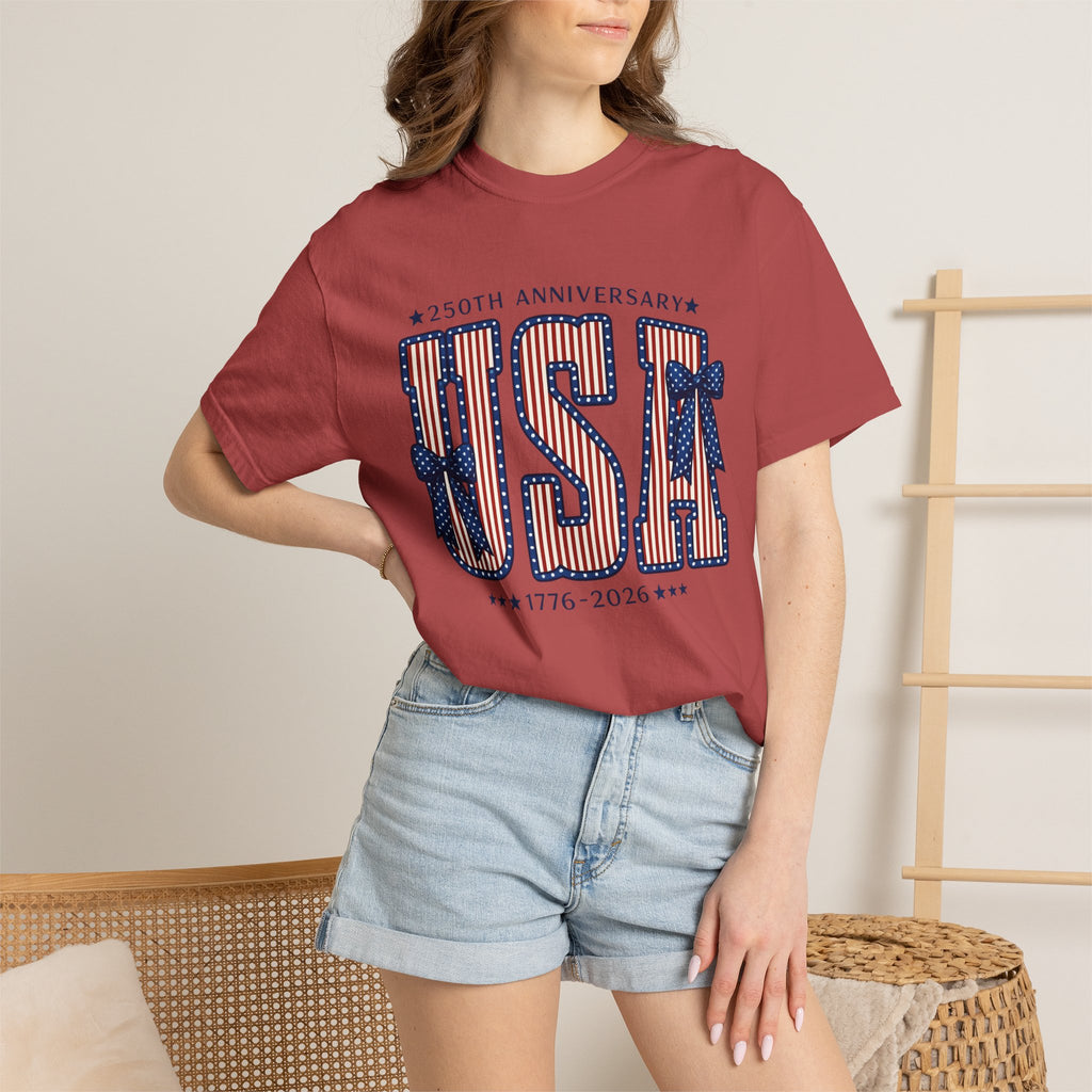 USA 250th Anniversary T-Shirt — 1776–2026 Patriotic Independence Day Tee