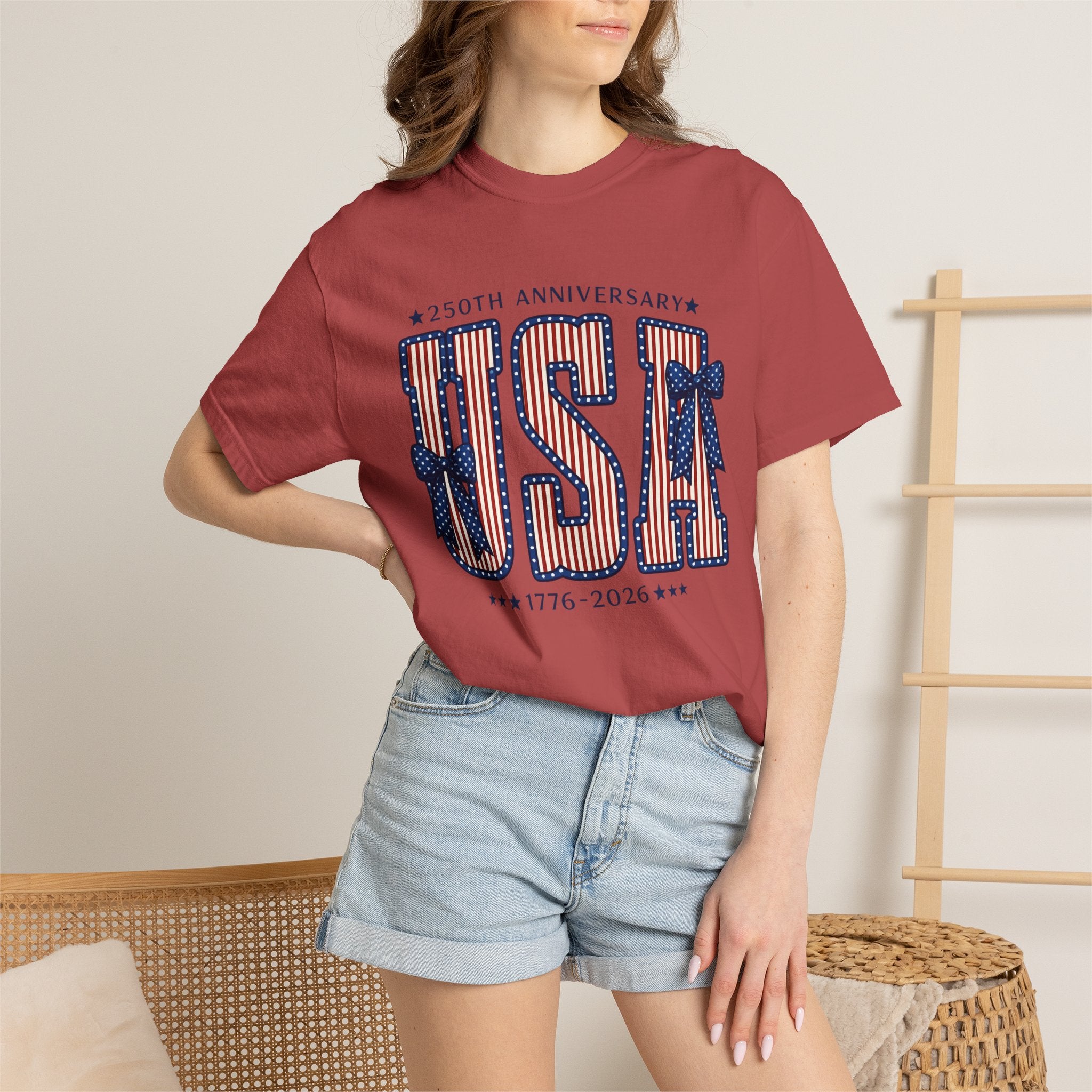 USA 250th Anniversary T-Shirt — 1776–2026 Patriotic Independence Day Tee