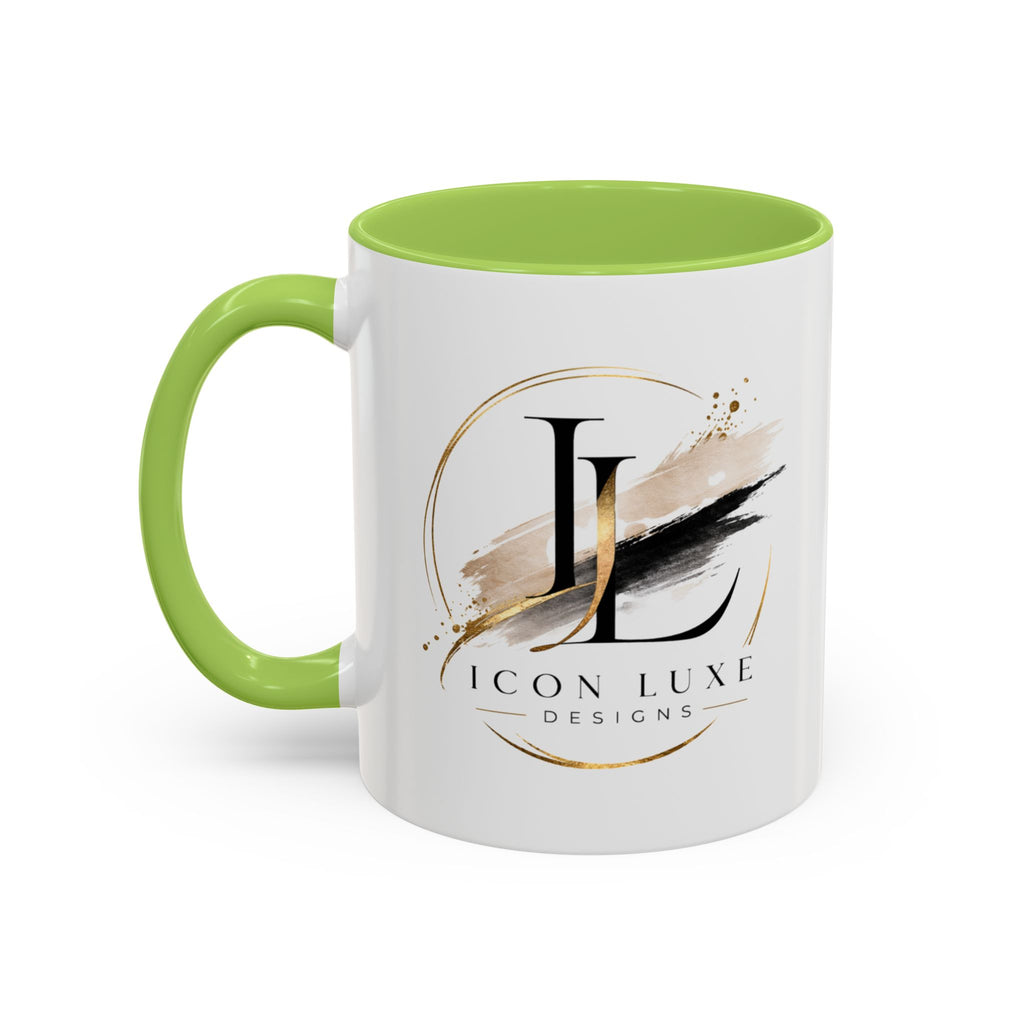 Custom Accent Coffee Mug — Ceramic Mug (11/15oz)