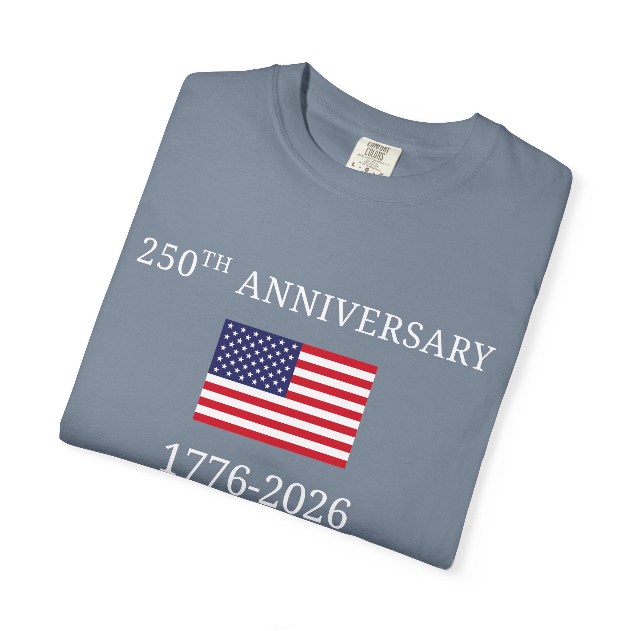 T-Shirt — 250th Anniversary USA Flag 1776-2026 Patriotic Shirt