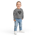 Toddler Sweatshirt - 'Mini' Bow Graphic Pullover