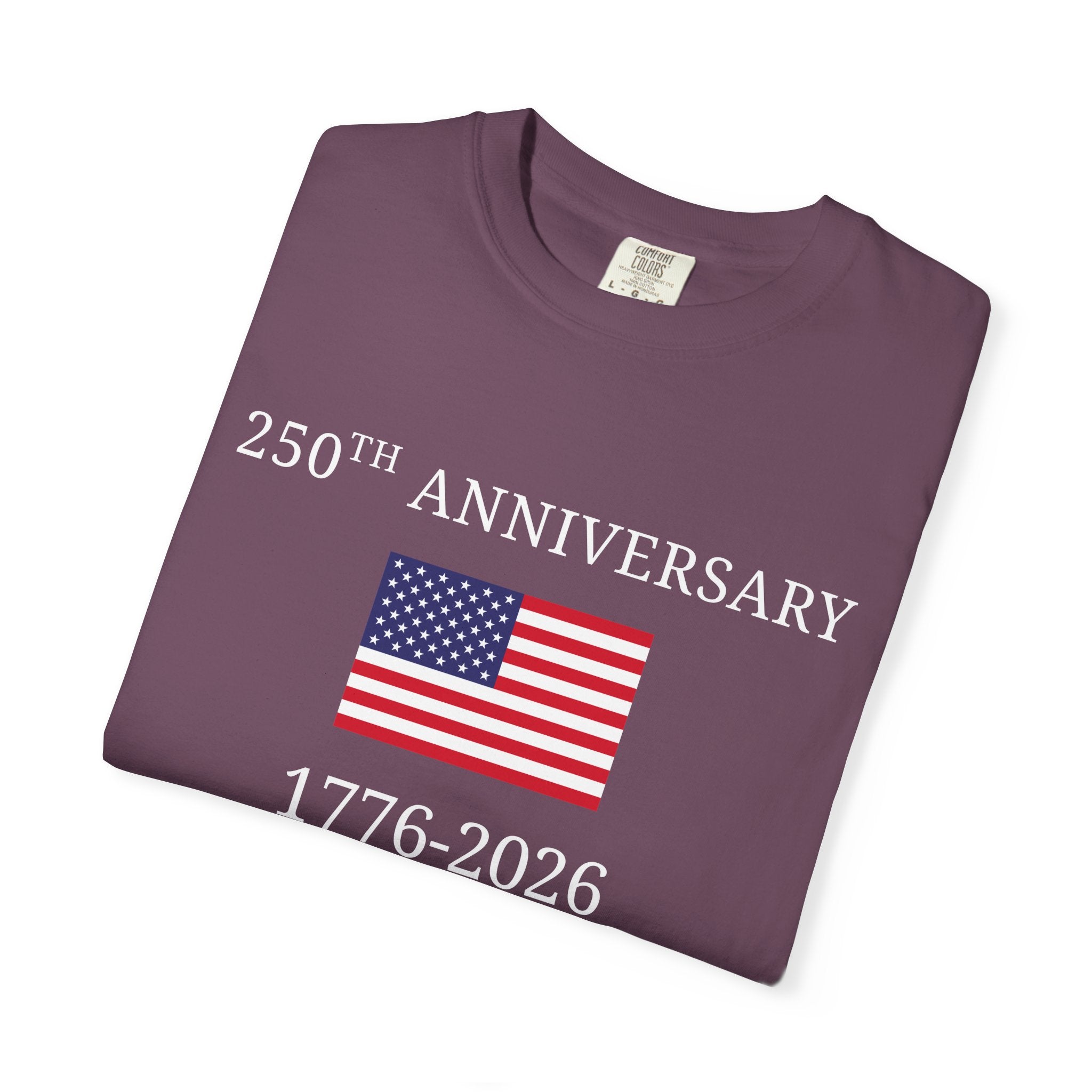 T-Shirt — 250th Anniversary USA Flag 1776-2026 Patriotic Shirt