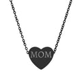 Custom Engraved Heart Necklace