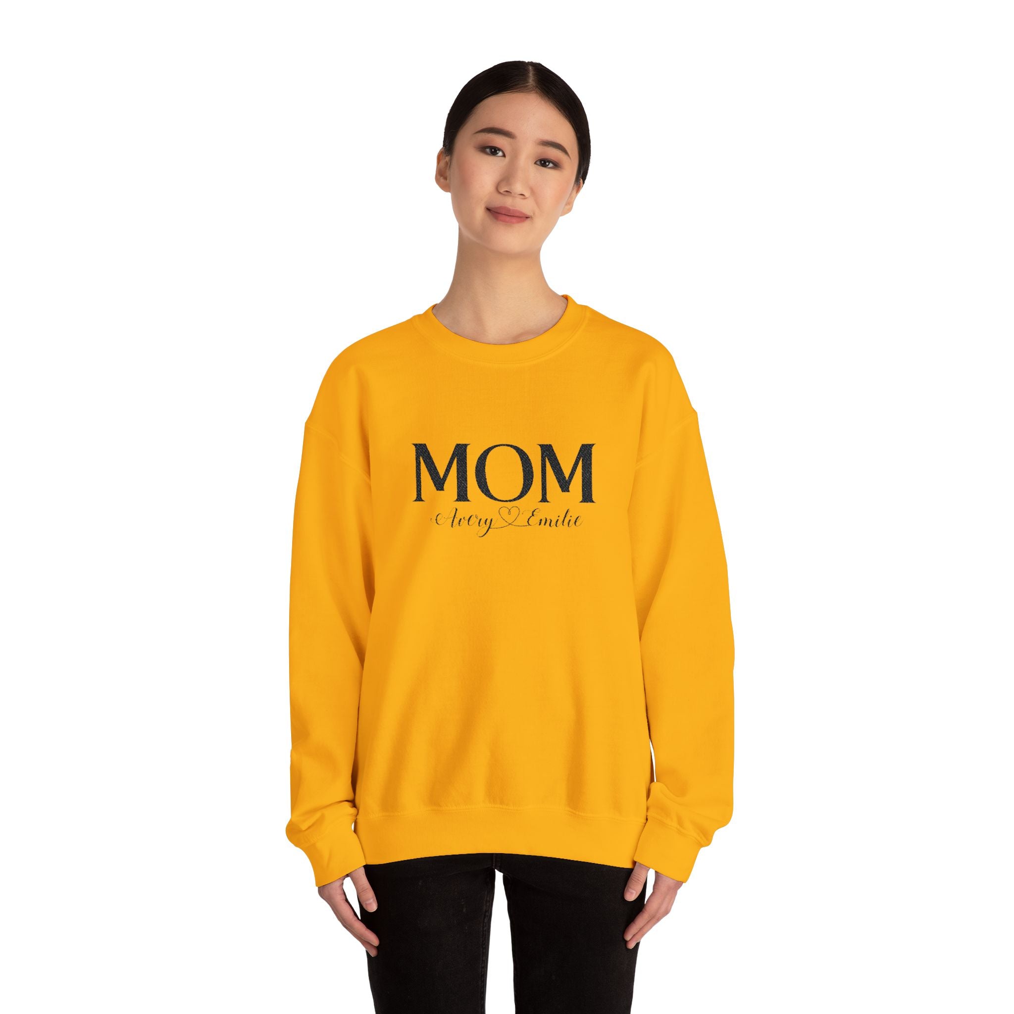 Custom Mom with Kids Names Sweatshirt