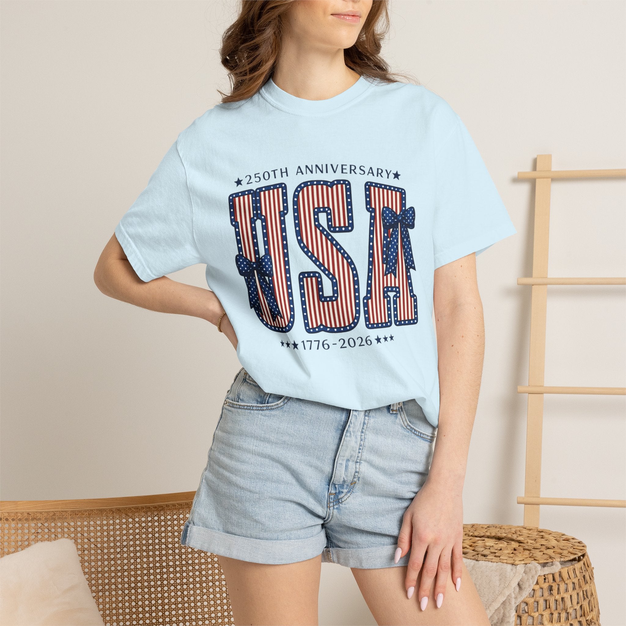 USA 250th Anniversary T-Shirt — 1776–2026 Patriotic Independence Day Tee