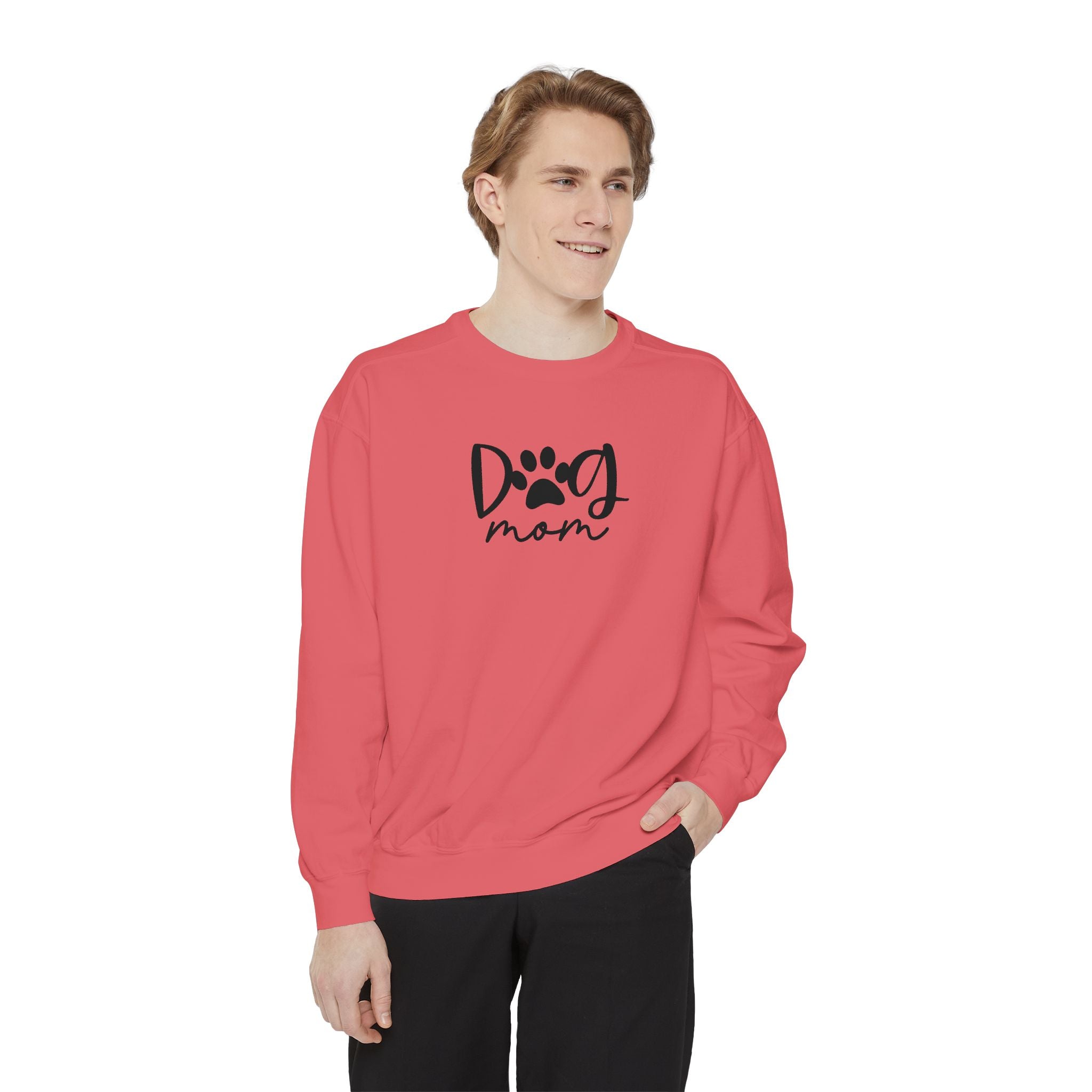 Dog Mom Sweatshirt – Comfort Colors Crewneck
