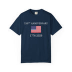 T-Shirt — 250th Anniversary USA Flag 1776-2026 Patriotic Shirt
