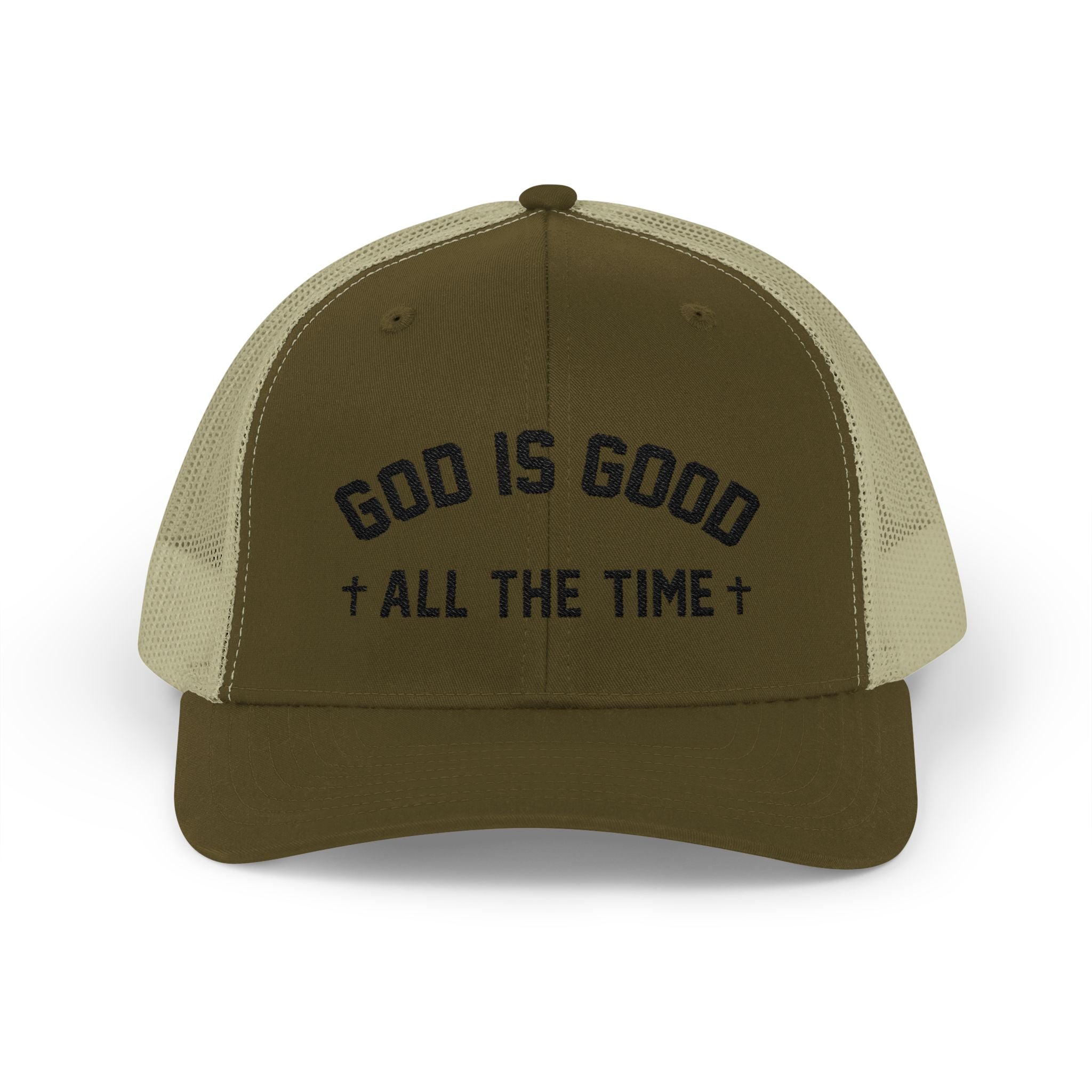 God is Good All the Time Trucker Cap