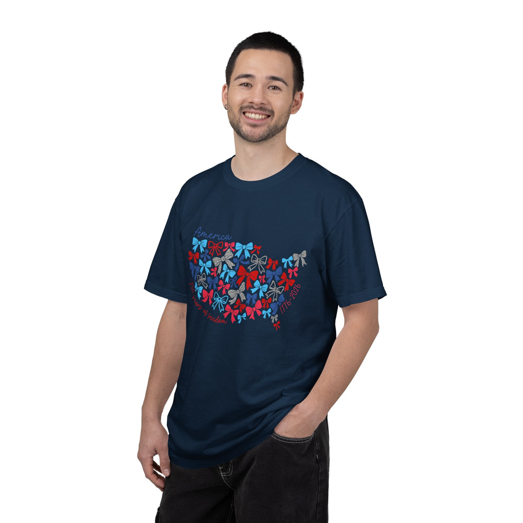USA Map T-Shirt —  Patriotic Tee