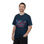 USA Map T-Shirt —  Patriotic Tee