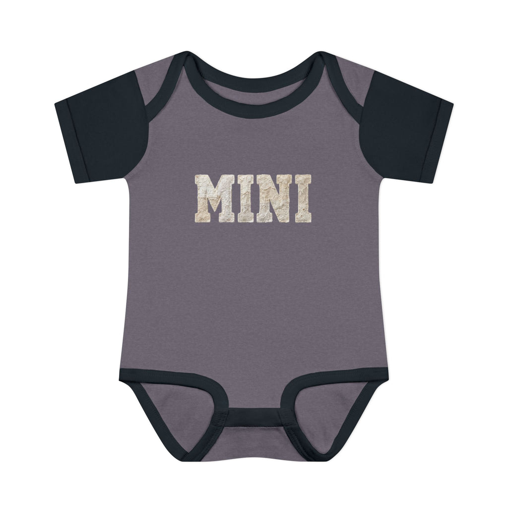 MINI Infant Bodysuit – Cute Baby Onesie with 'MINI' Text