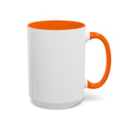 Custom Accent Coffee Mug — Ceramic Mug (11/15oz)