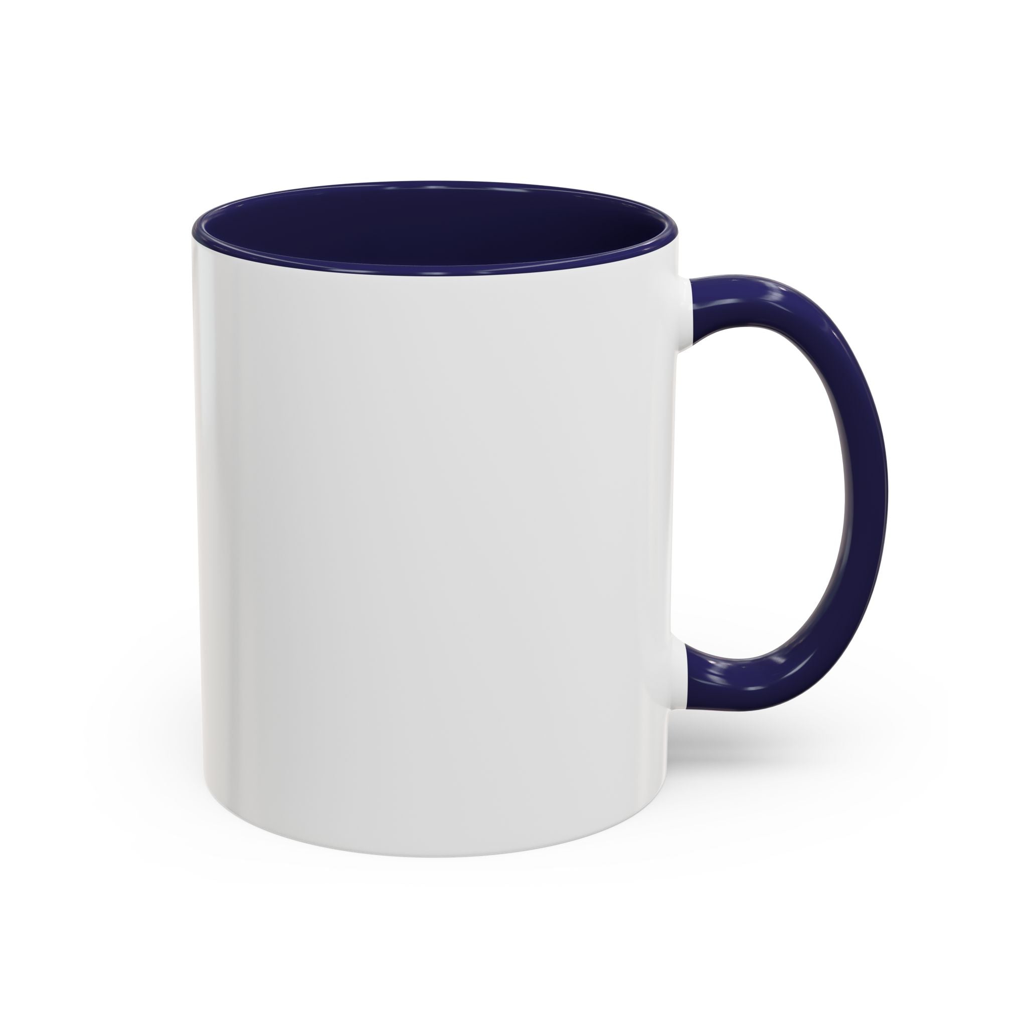 Custom Accent Coffee Mug — Ceramic Mug (11/15oz)