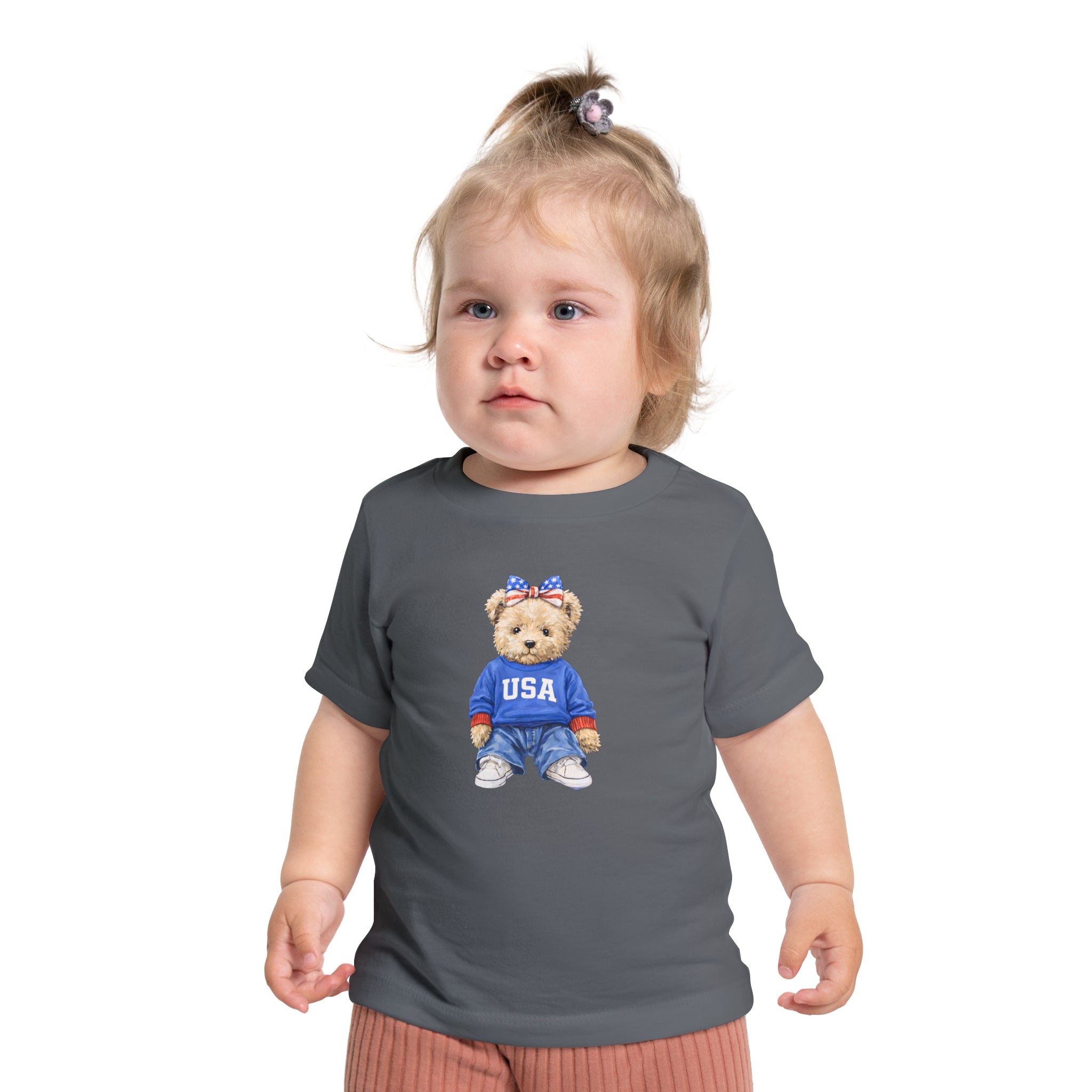 Baby Short Sleeve USA T-Shirt