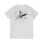 Custom Pocket V‑Neck Tee — Bella + Canvas