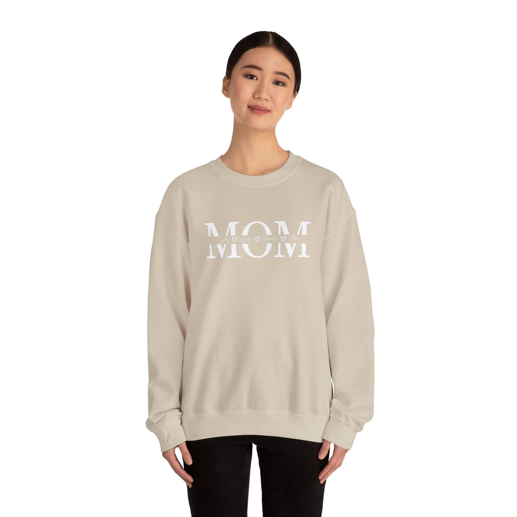 Customized Mom with Children's Names Crewneck Sweatshirt