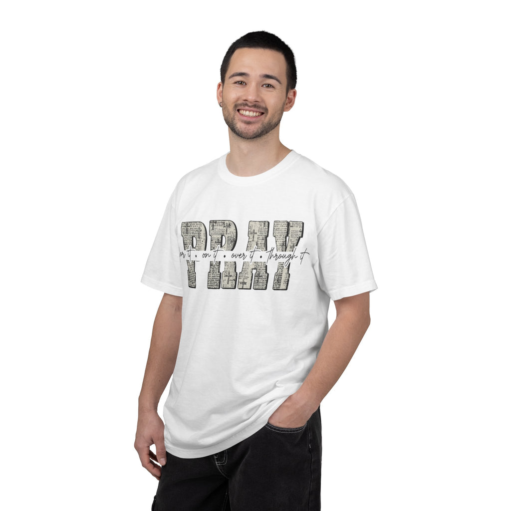 Pray T-Shirt — Vintage Block Letter Tee