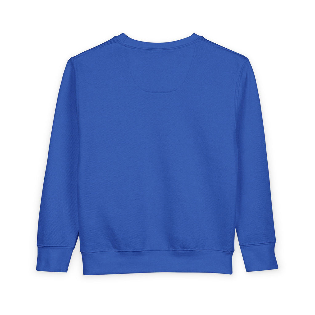 Mini Toddler Sweatshirt — Neutral Lettering Pullover