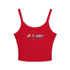 Patriotic Crop Tank Top - "230 years of freedom" July 4th Graphic