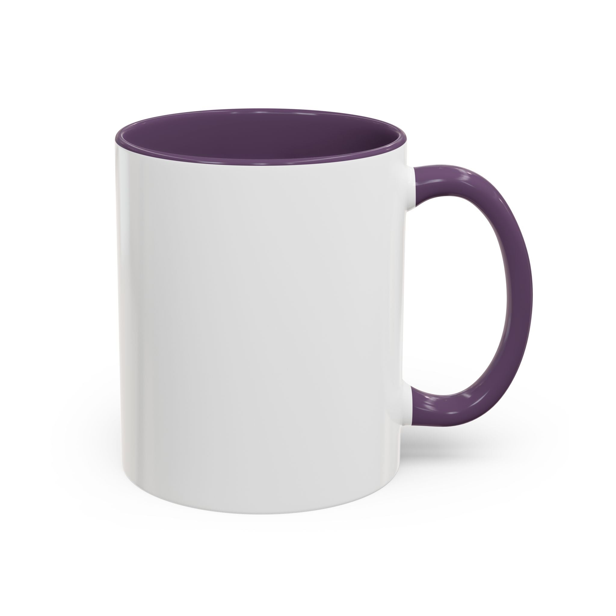 Custom Accent Coffee Mug — Ceramic Mug (11/15oz)