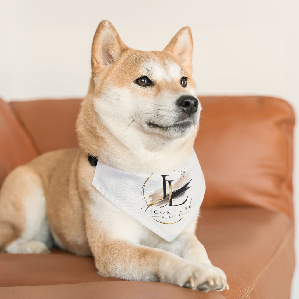 Pet Bandana - Elegant Custom Collar Accessory for Dogs & Cats