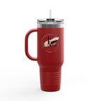 Custom 40oz Insulated Travel Mug with Handle