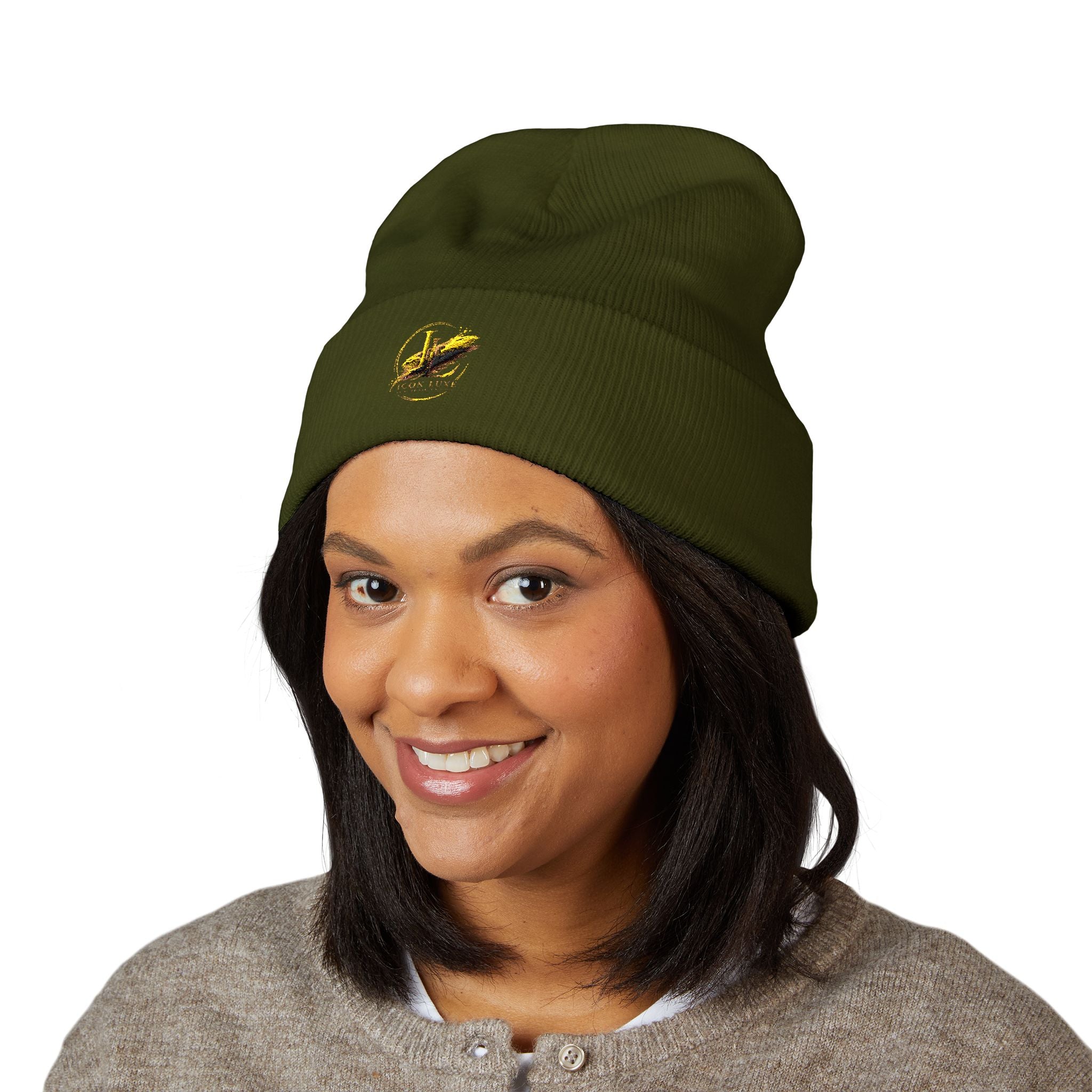 Cusotmized Embroidered Cuffed Beanie