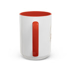 Custom Accent Coffee Mug — Ceramic Mug (11/15oz)