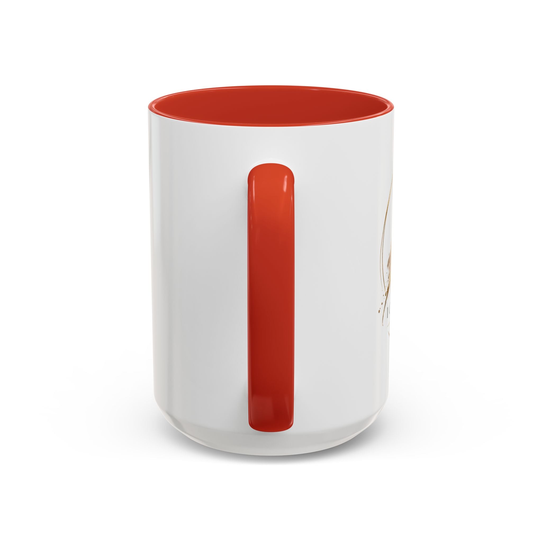 Custom Accent Coffee Mug — Ceramic Mug (11/15oz)