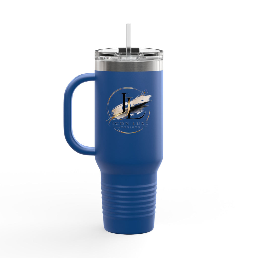 Custom 40oz Insulated Travel Mug with Handle