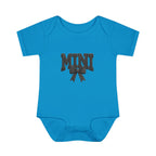 Mini Baby Bodysuit — "MINI" Bow Infant Onesie