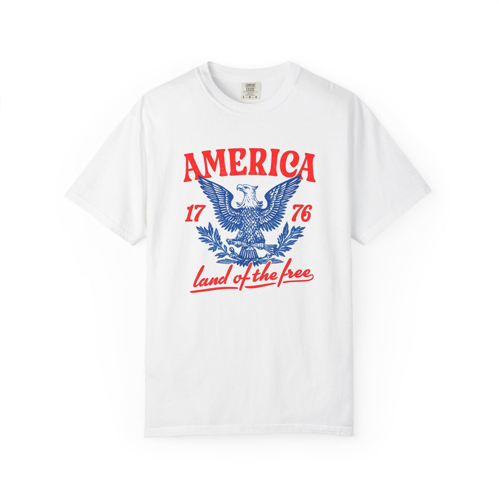 America Land of the Free Graphic Tee