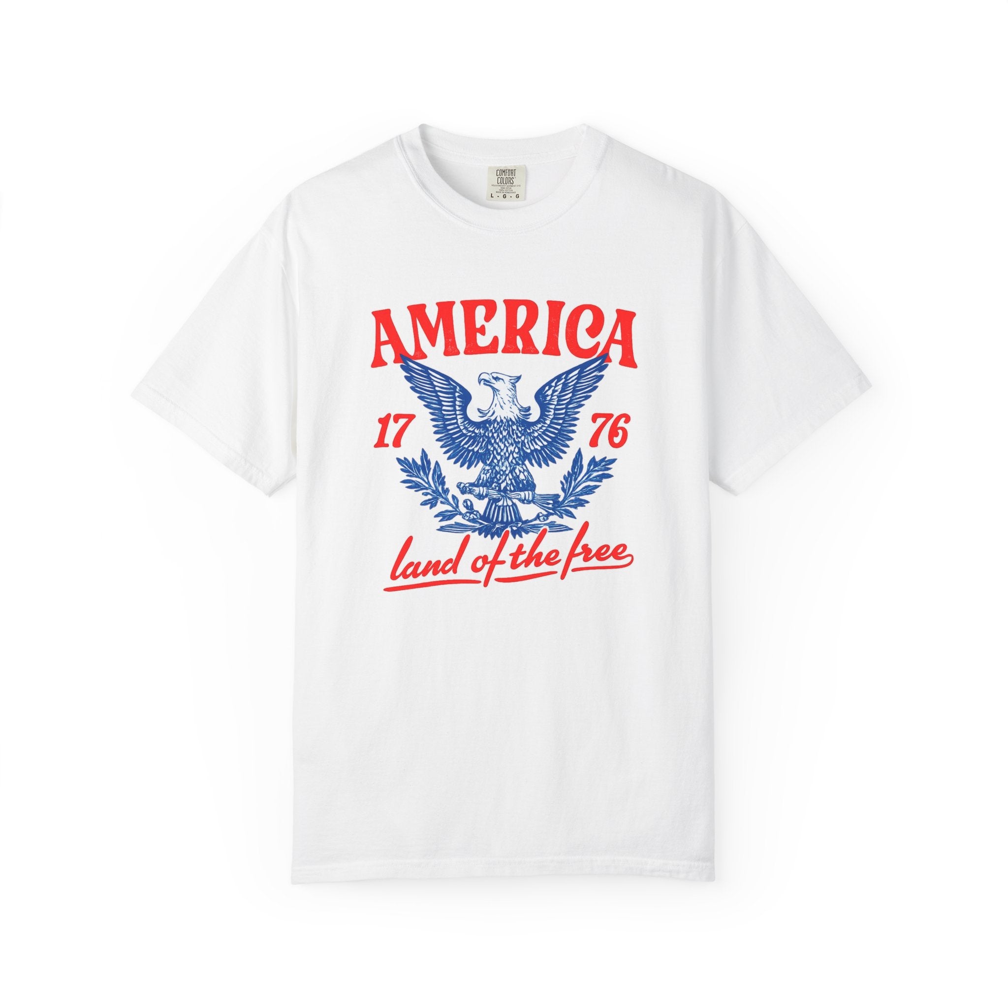 America Land of the Free Graphic Tee