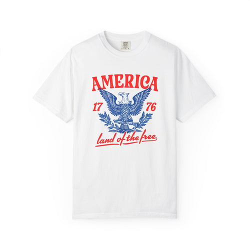 America Land of the Free Graphic Tee