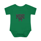 Mini Baby Bodysuit — "MINI" Bow Infant Onesie
