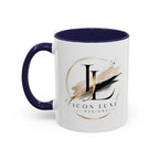 Custom Accent Coffee Mug — Ceramic Mug (11/15oz)