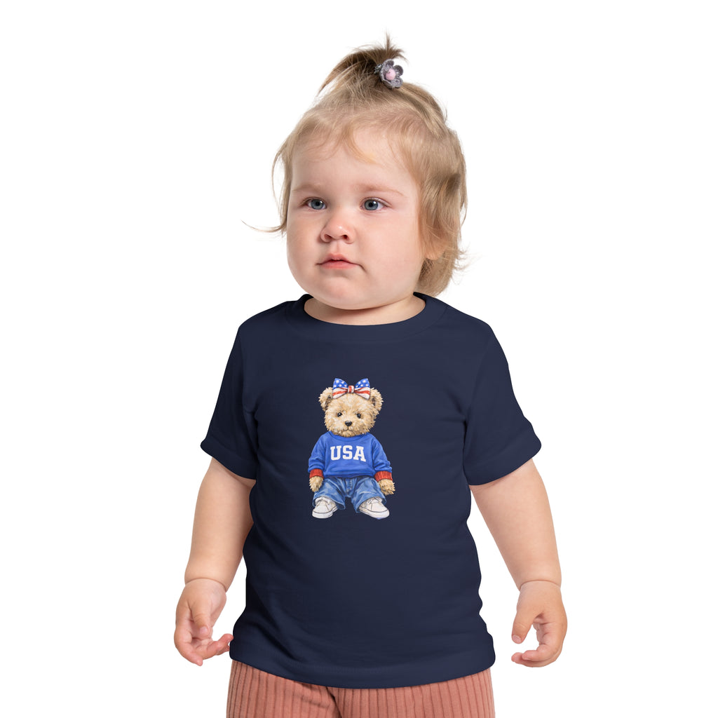 Baby Short Sleeve USA T-Shirt