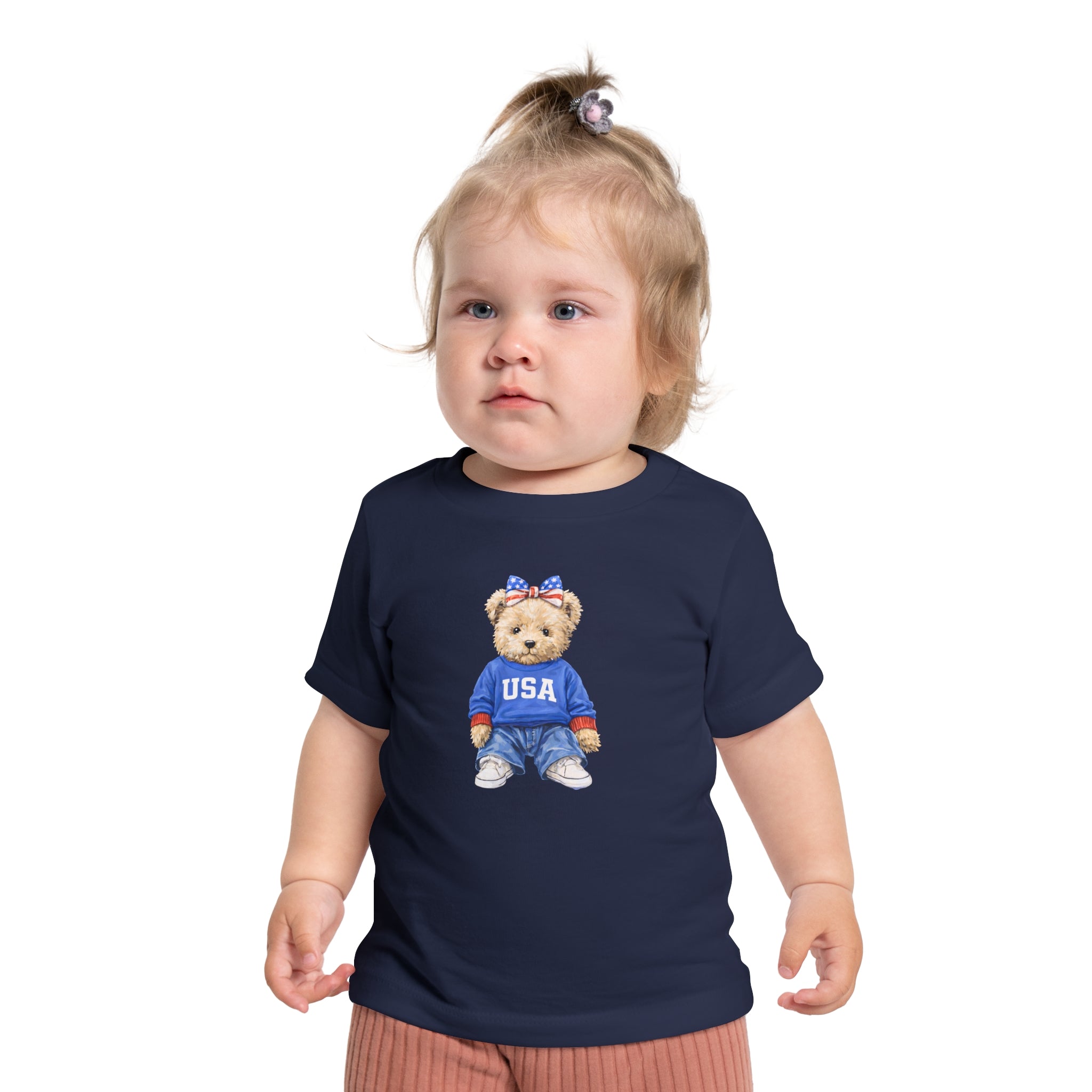 Baby Short Sleeve USA T-Shirt