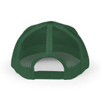 God Script Trucker Cap — Gold Sparkle Faith Snapback