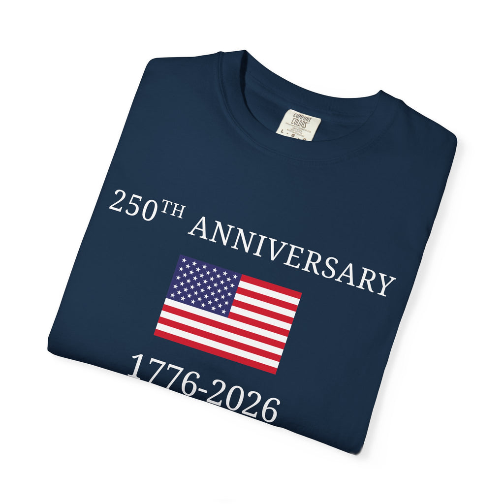 T-Shirt — 250th Anniversary USA Flag 1776-2026 Patriotic Shirt