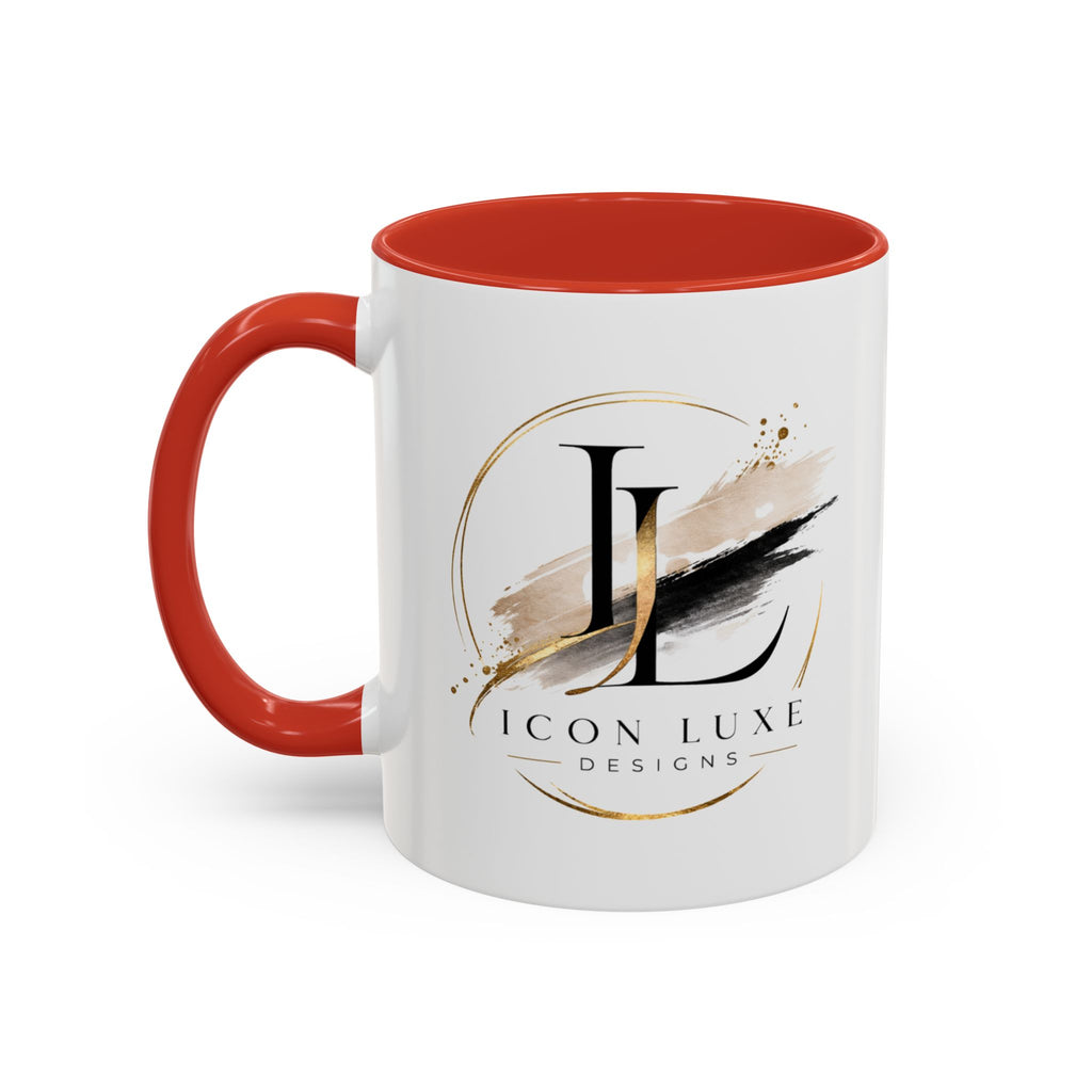 Custom Accent Coffee Mug — Ceramic Mug (11/15oz)