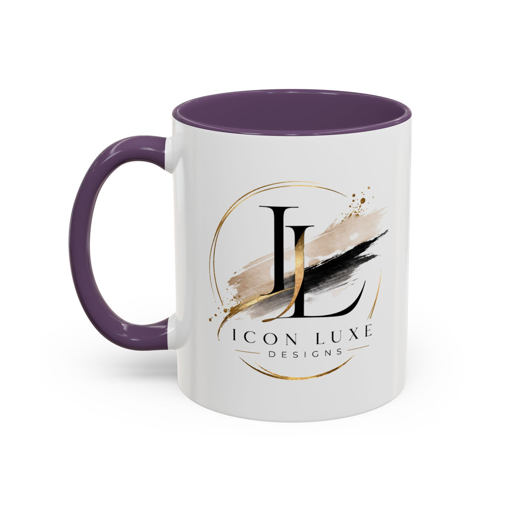 Custom Accent Coffee Mug — Ceramic Mug (11/15oz)