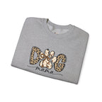 Dog Mama Leopard Print Crewneck Sweatshirt