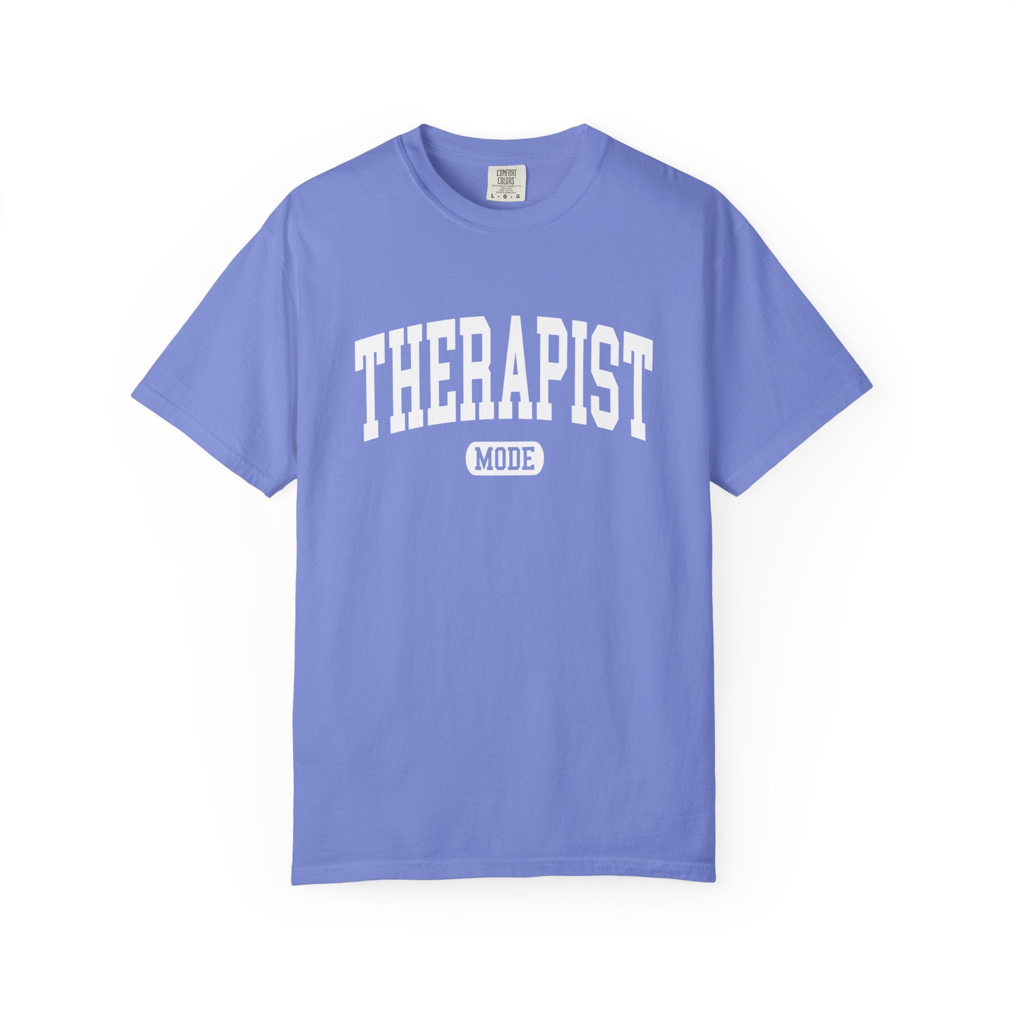 Physical Therapy T-Shirt — Pink Text Rehab Tee for Physical Therapists & Students