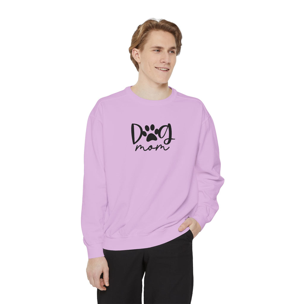 Dog Mom Sweatshirt – Comfort Colors Crewneck