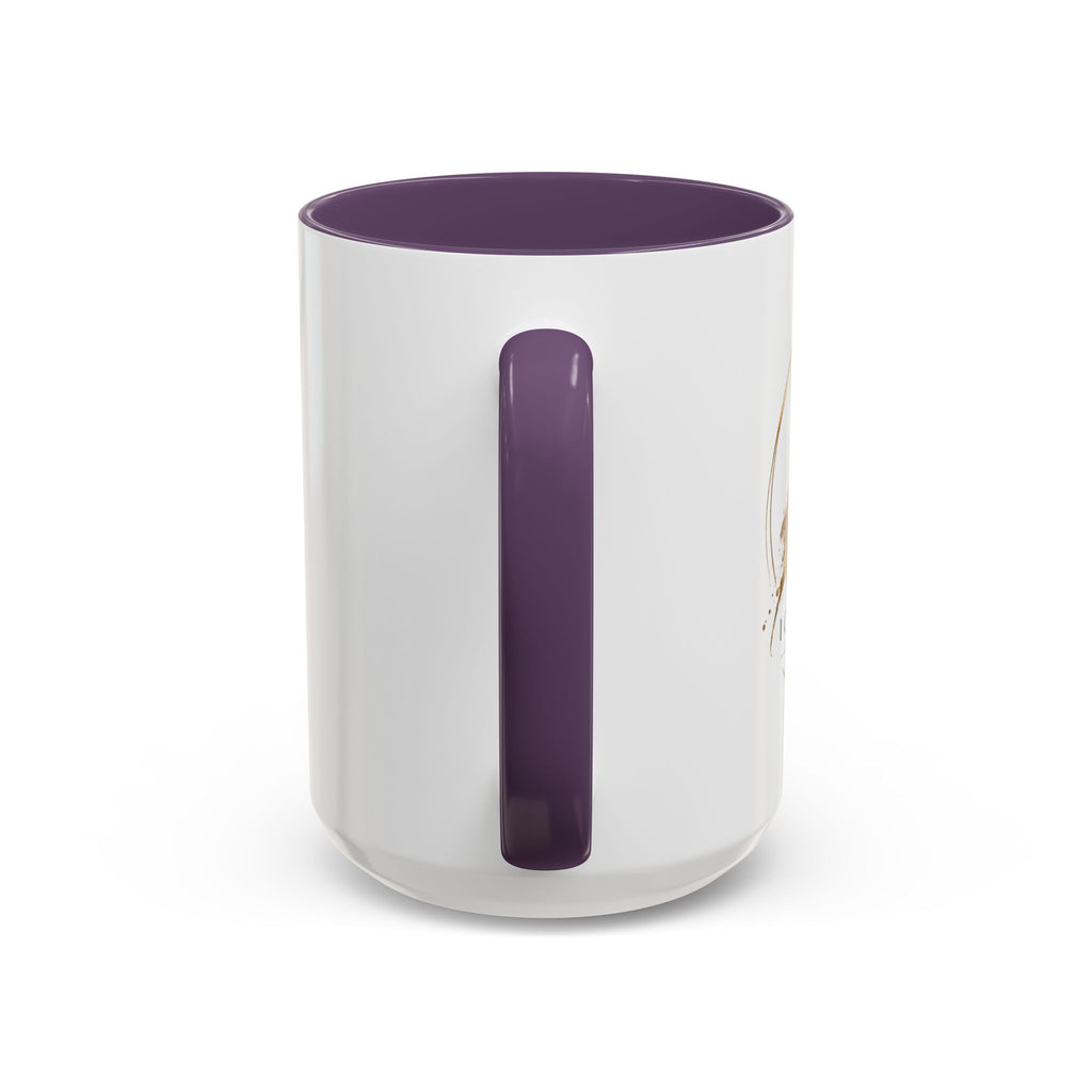 Custom Accent Coffee Mug — Ceramic Mug (11/15oz)
